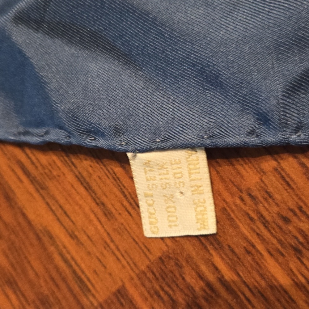 GUCCI SCIARPA IN SETTA SCARF - Picture 7 of 8